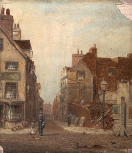 Sheep Lane, Nottingham, c.1885